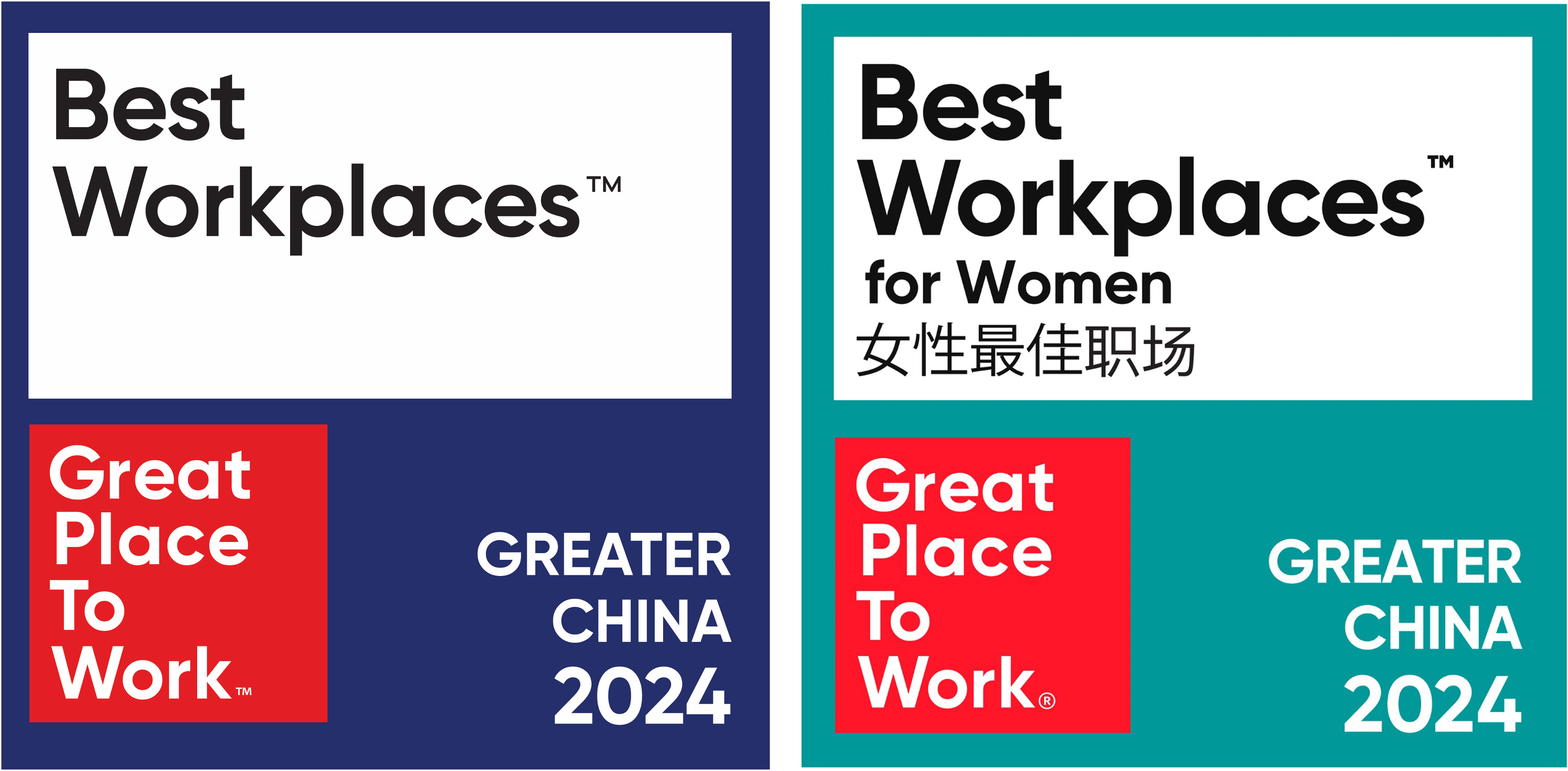 Best Workplaces badges